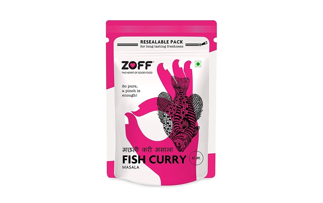 Zoff Fish Curry Masala    Pack  50 grams